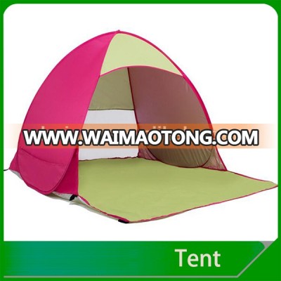 Tent manufacturer china 2 person beach shade portable pop up steel tent